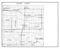 Thayer County, Nebraska State Atlas 1940c
